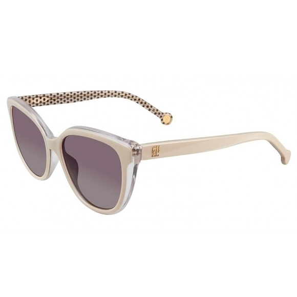 Carolina Herrera Women's Full Rim Ivory Gradient Sunglasses - Picture 2 of 3